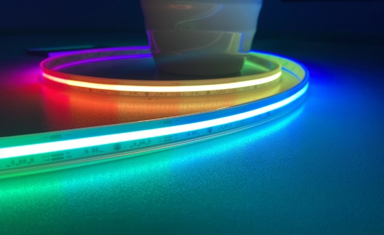 নমনীয় জলরোধী COB LED স্ট্রিপ IP65 পিক্সেল LED স্ট্রিপ লাইট