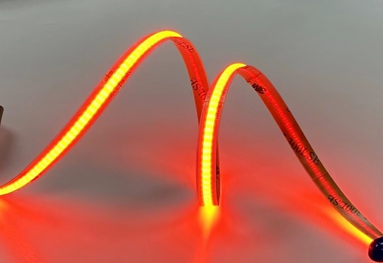 গোল্ডেন হলুদ নমনীয় COB LED স্ট্রিপ 1800K