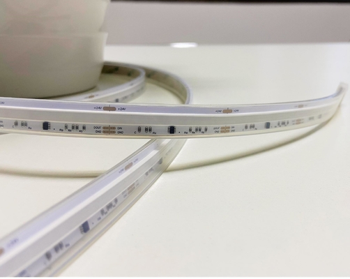 IP65 নমনীয় পিক্সেল COB RGB স্ট্রিপ লাইট