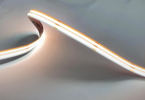 ডাবল লাইন COB CCT LED স্ট্রিপ ডায়নামিক হোয়াইট 6500K CCT LED স্ট্রিপ