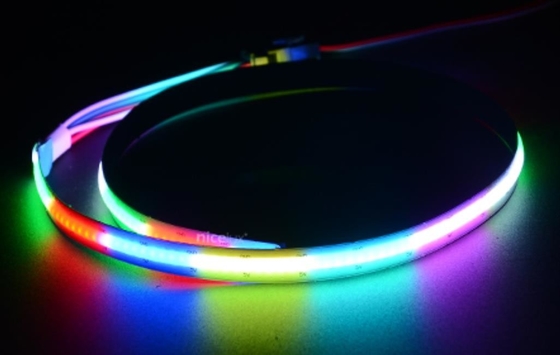 LED COB পিক্সেল স্ট্রিপ লাইট 13.5w 10pixel/M ড্রিম কালার Spi Led স্ট্রিপ
