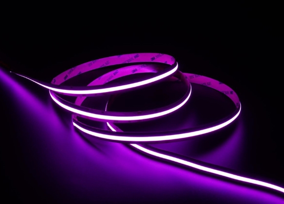 KTV থিয়েটার বারের জন্য 1008 চিপস RGB LED COB স্ট্রিপ 15w 12mm 24v Rgb স্ট্রিপ