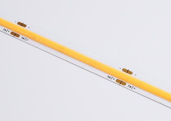 সোল্ডার-মুক্ত নমনীয় COB স্ট্রিপ 5m / রিল 24V DC