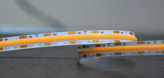 378 চিপস 12 ভোল্ট নমনীয় COB LED স্ট্রিপ লাইট IP20 CRI90 +