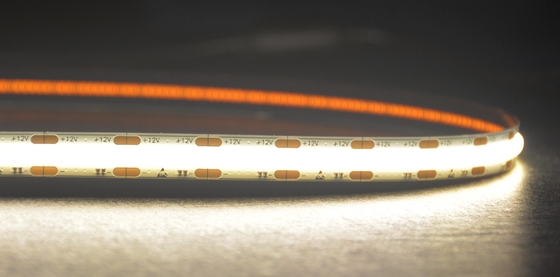 স্ব আঠালো নমনীয় LED COB স্ট্রিপ লাইট 12V উচ্চ CRI ডট-মুক্ত