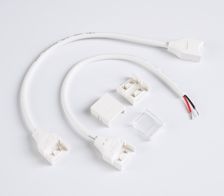 একক রঙের COB স্ট্রিপের জন্য IP65 LED স্ট্রিপ সংযোগকারী 2 পিন