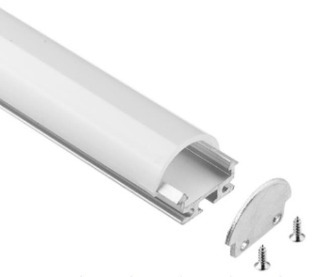 V0 Led অ্যালুমিনিয়াম এক্সট্রুশন এভিয়েশন 6063 অ্যালুমিনিয়াম অ্যালয় 18.58 X 15 মিমি