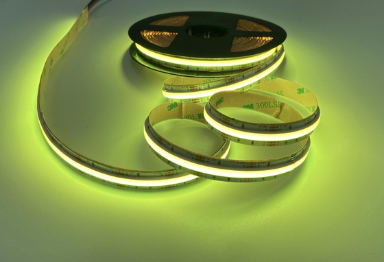 RGB Cob Led টেপ লাইট 15w DC 12v টেপ লাইট 1008 চিপস