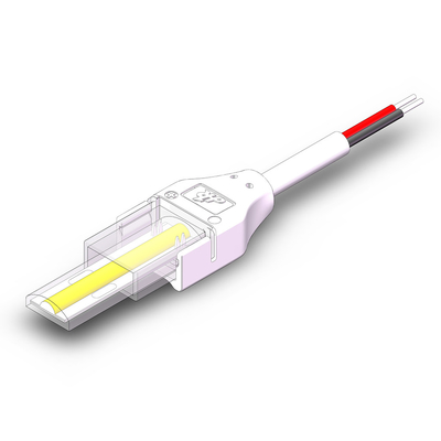 একক রঙের COB স্ট্রিপের জন্য IP65 LED স্ট্রিপ সংযোগকারী 2 পিন