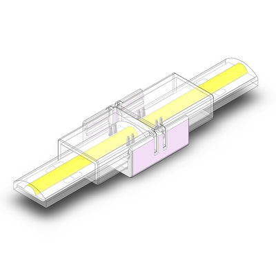 একক রঙের COB স্ট্রিপের জন্য IP65 LED স্ট্রিপ সংযোগকারী 2 পিন