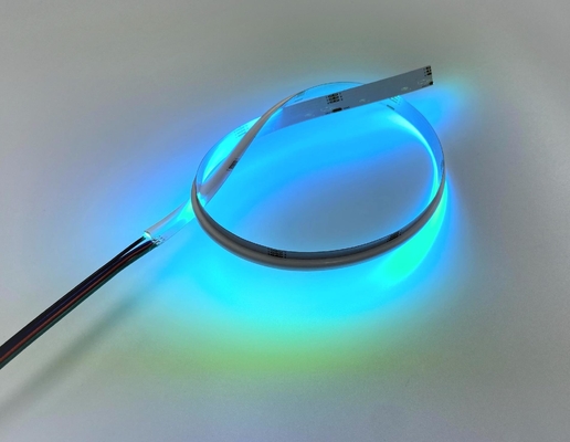 সাইড এমিটিং RGB LED COB স্ট্রিপ লাইট 10w 24V DC 378 চিপস
