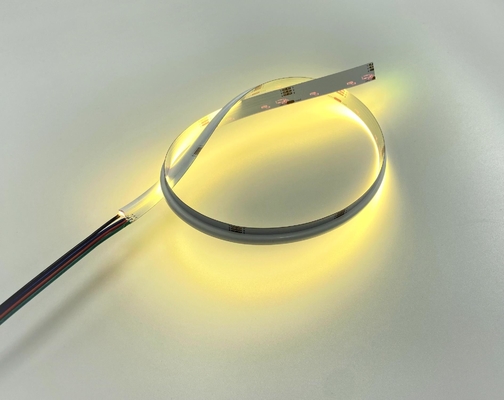 সাইড এমিটিং RGB LED COB স্ট্রিপ লাইট 10w 24V DC 378 চিপস