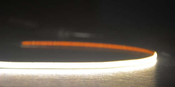 সুপার স্লিম 5mm PCB LED COB টেপ লাইট নমনীয় 24V 8w/M