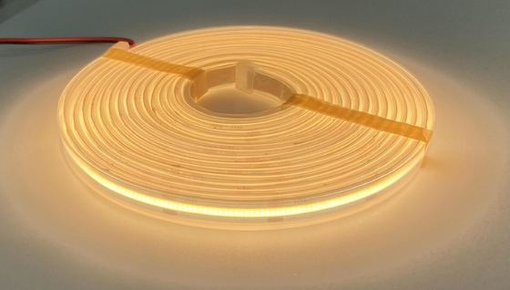 সিলিকন স্লিভড 24V COB LED স্ট্রিপ নমনীয় COB স্ট্রিপ লাইট IP65 ওয়াটার প্রুফ