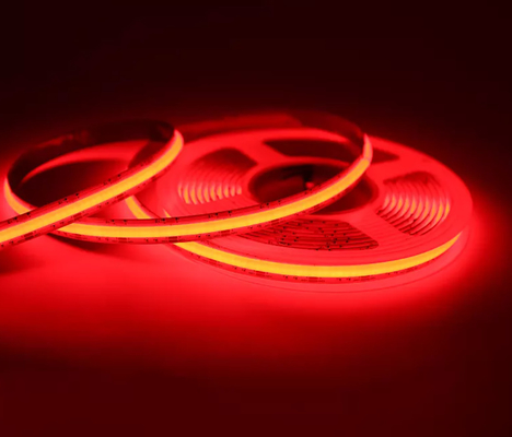 DC24V নমনীয় RGB LED COB স্ট্রিপ লাইট 9w 630 চিপ মিশ্র রঙ